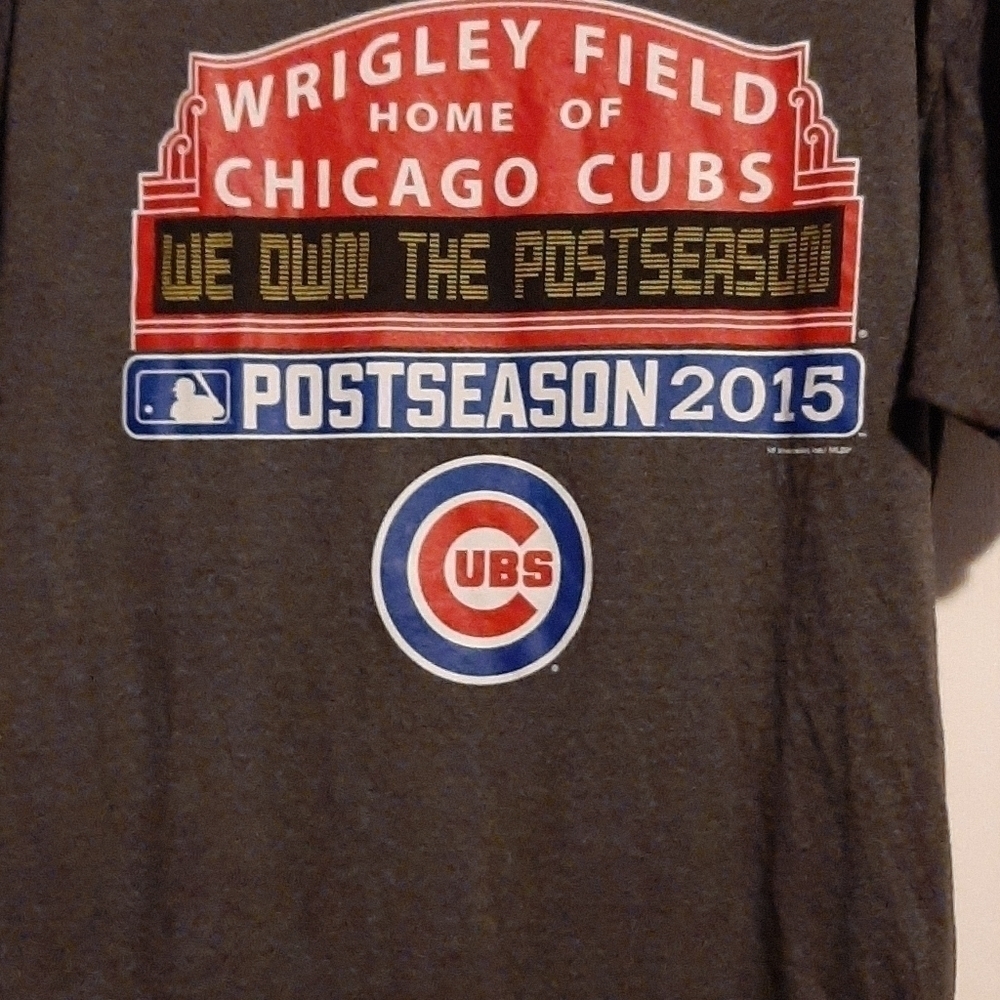 Chicago Cubs postseason 2015 t-shirt - Picture 3 of 4